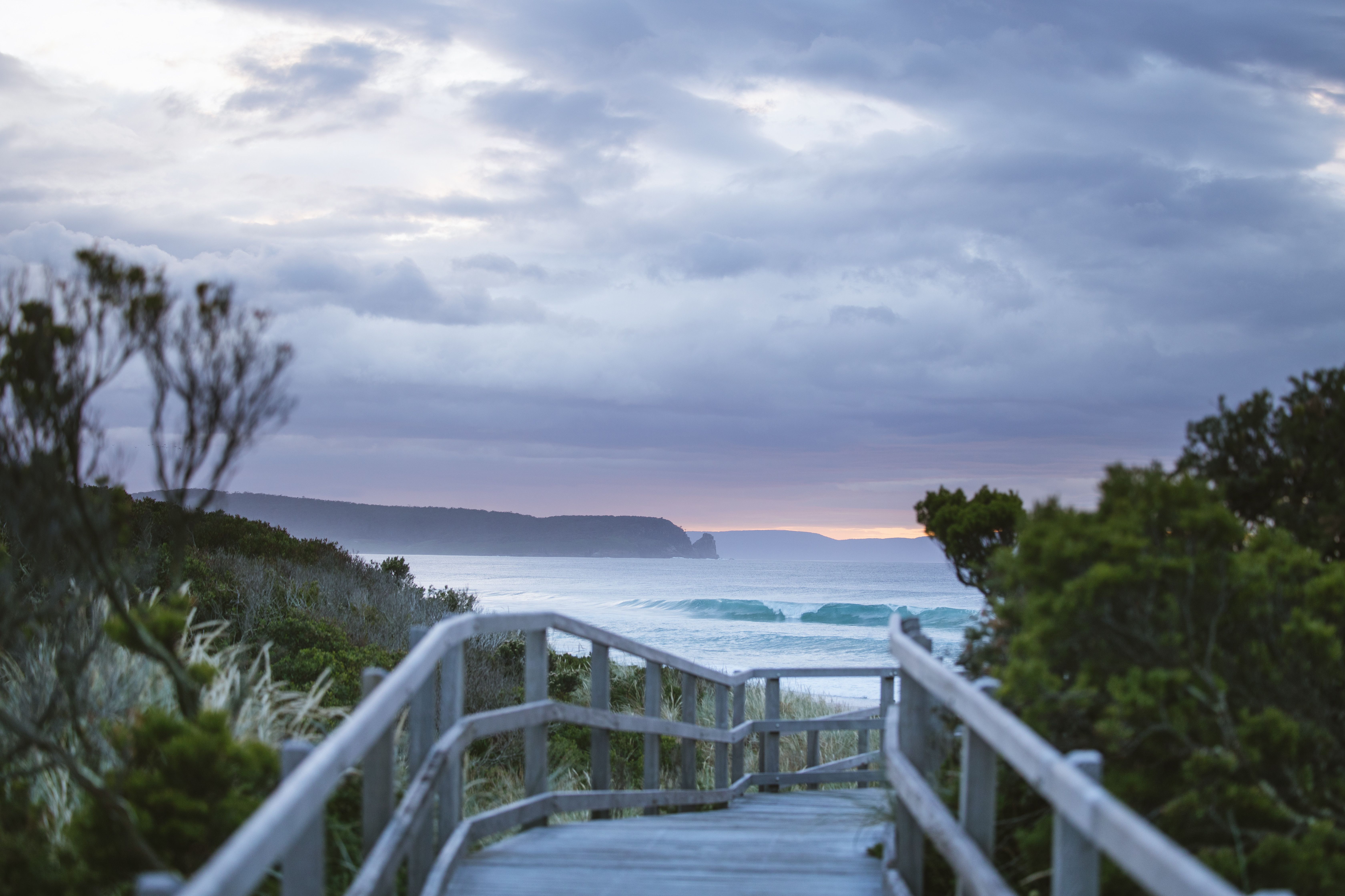 Scenic view of Tasmania