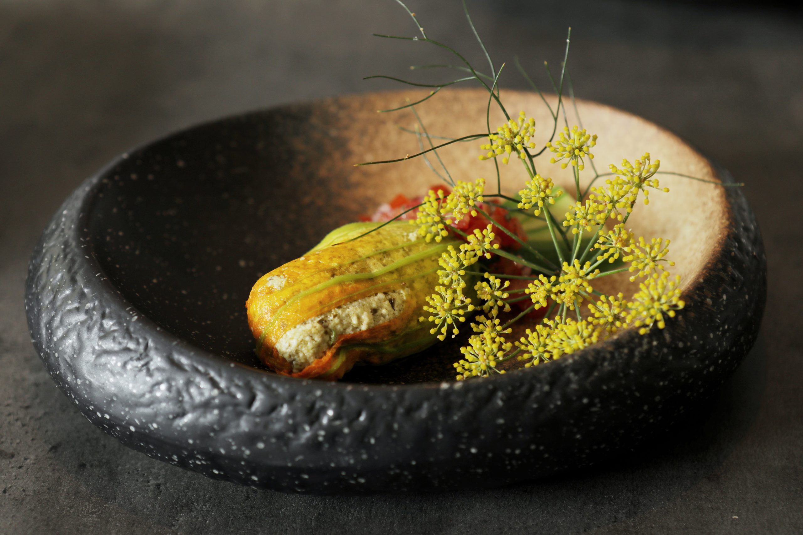Learn to cook zucchini flower on a Luxury Bespoke Private tour